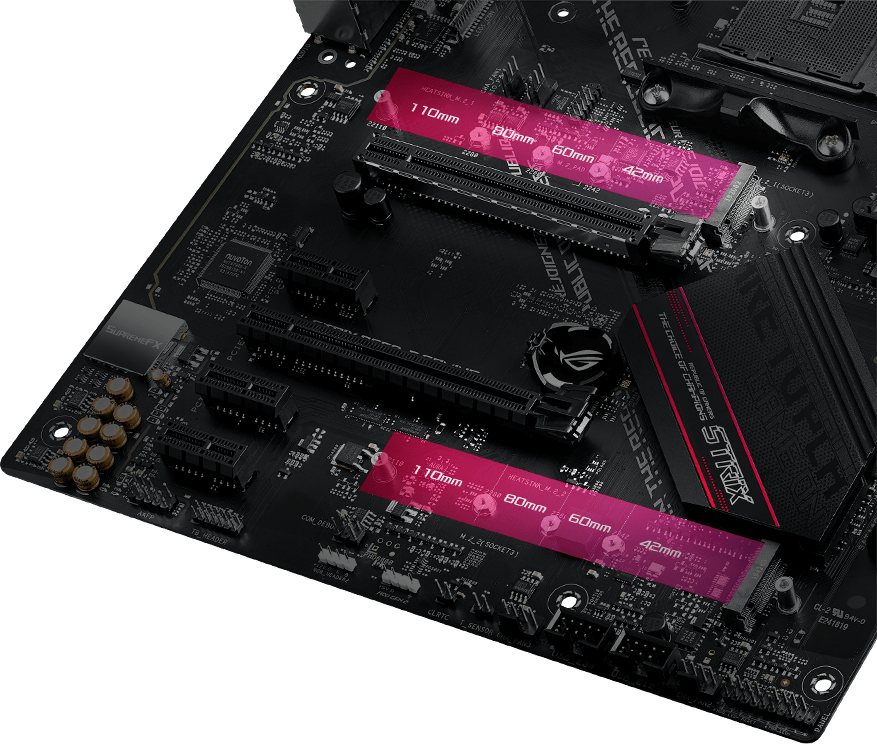 m.2 The Ultimate ASUS ROG Strix B550-F Motherboard Review